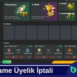 Bc.Game Üyelik iptali